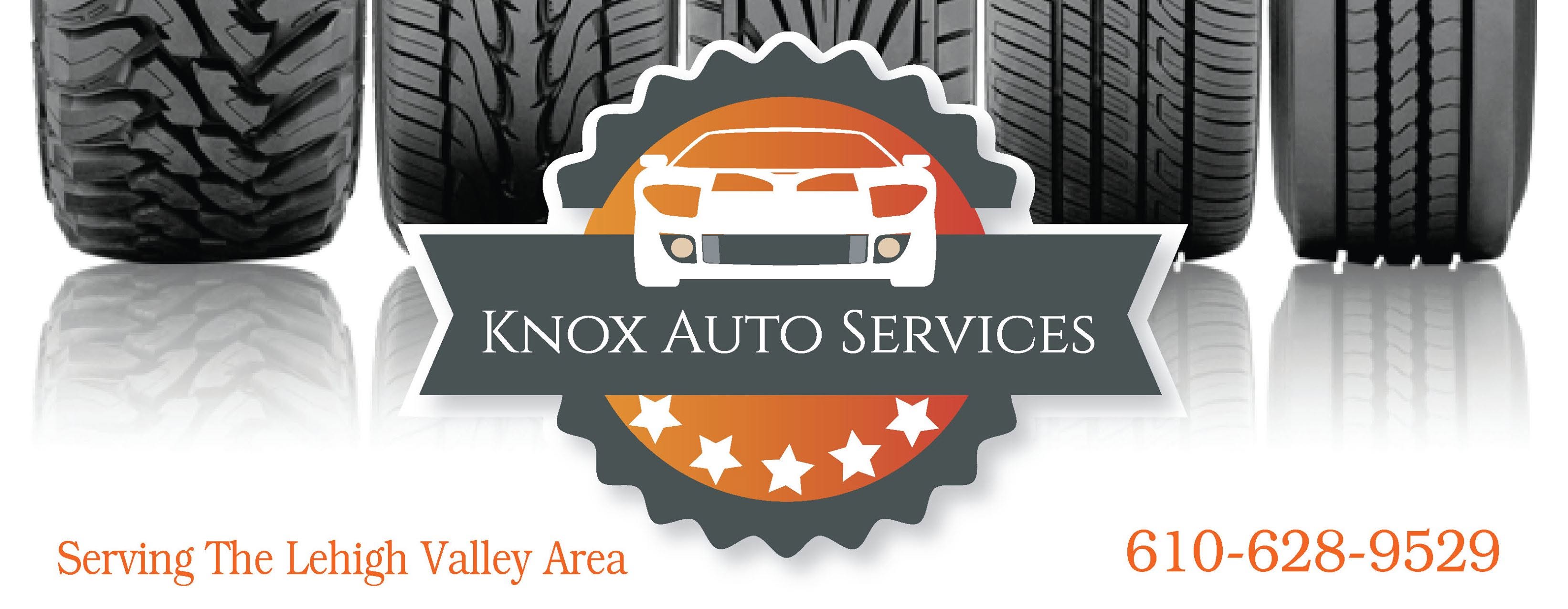 Knox Auto Services tire banner