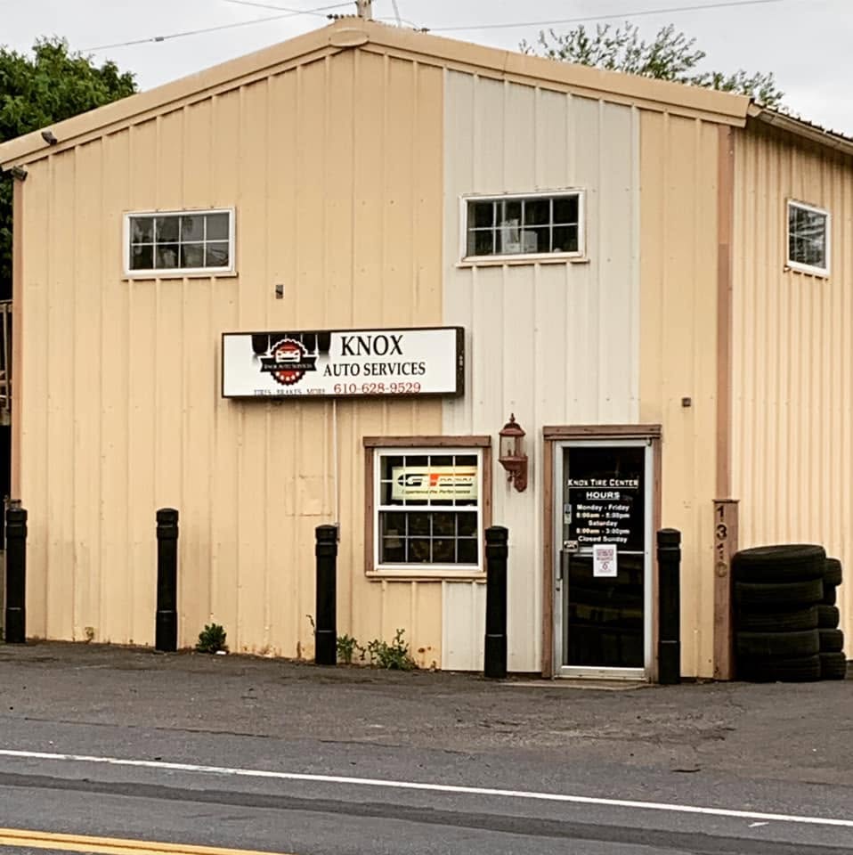 Knox Auto Services storefront in Easton, Pennsylvania